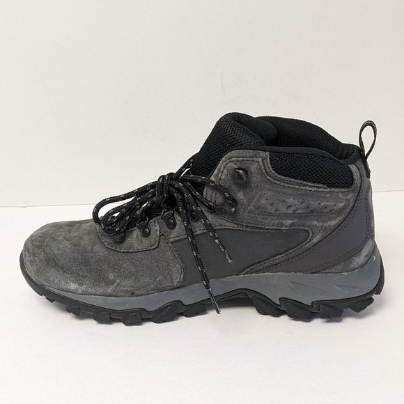 Columbia Newton Ridge Plus II Hiking Boots, Shark Grey, Men\'s 9.5 M main image 4